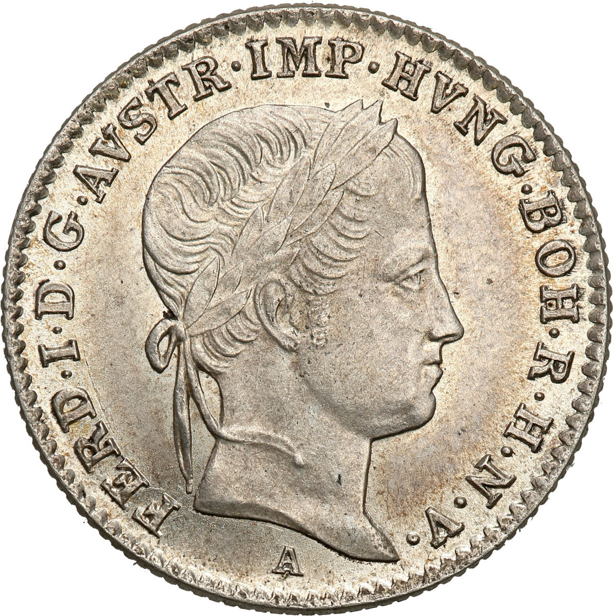 Austria, Ferdynand I (1835-1848). 5 krajcarów 1838 A, Wiedeń